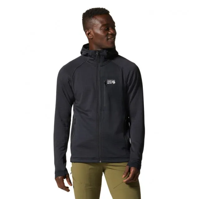 Men's Polartec Power Grid Full Zip Hoody