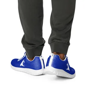 Men’s Royal Blue Athleisure Shoes with Extremely Stoked Epic Wave Logo