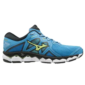 Mizuno Wave Sky 2 Mens | Azureblue/Sgreen/Black