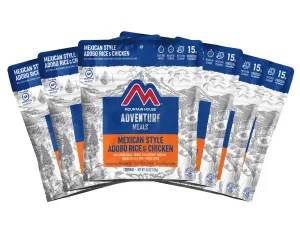 Mountain House - Mexican Style Adobo Rice and Chicken Pouch - 6 Pack