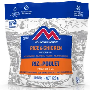 Mountain House Rice and Chicken Pouch - One Serving