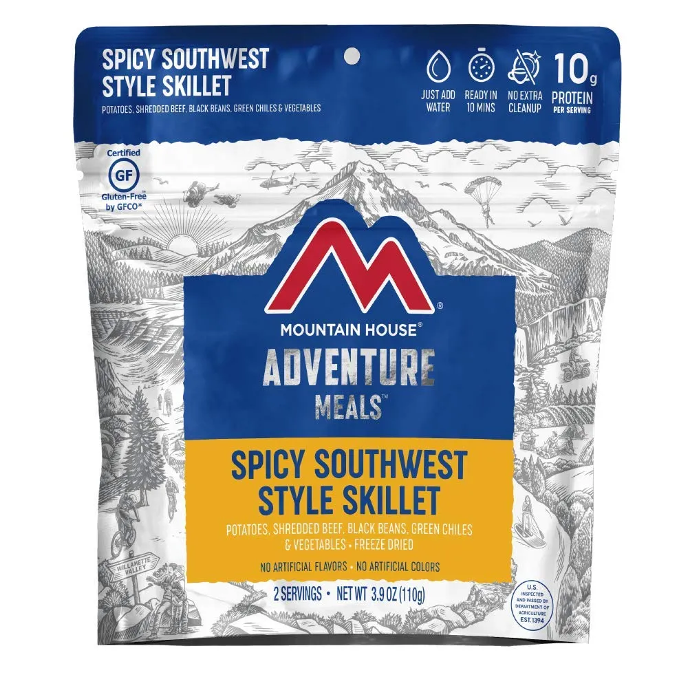 Mountain House - Spicy Southwest Style Skillet Pouch - 4 Pack