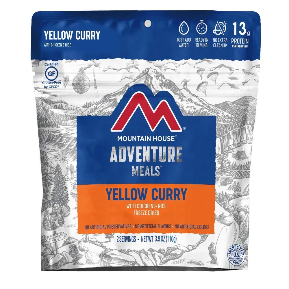 Mountain House - Yellow Curry with Chicken and Rice Pouch