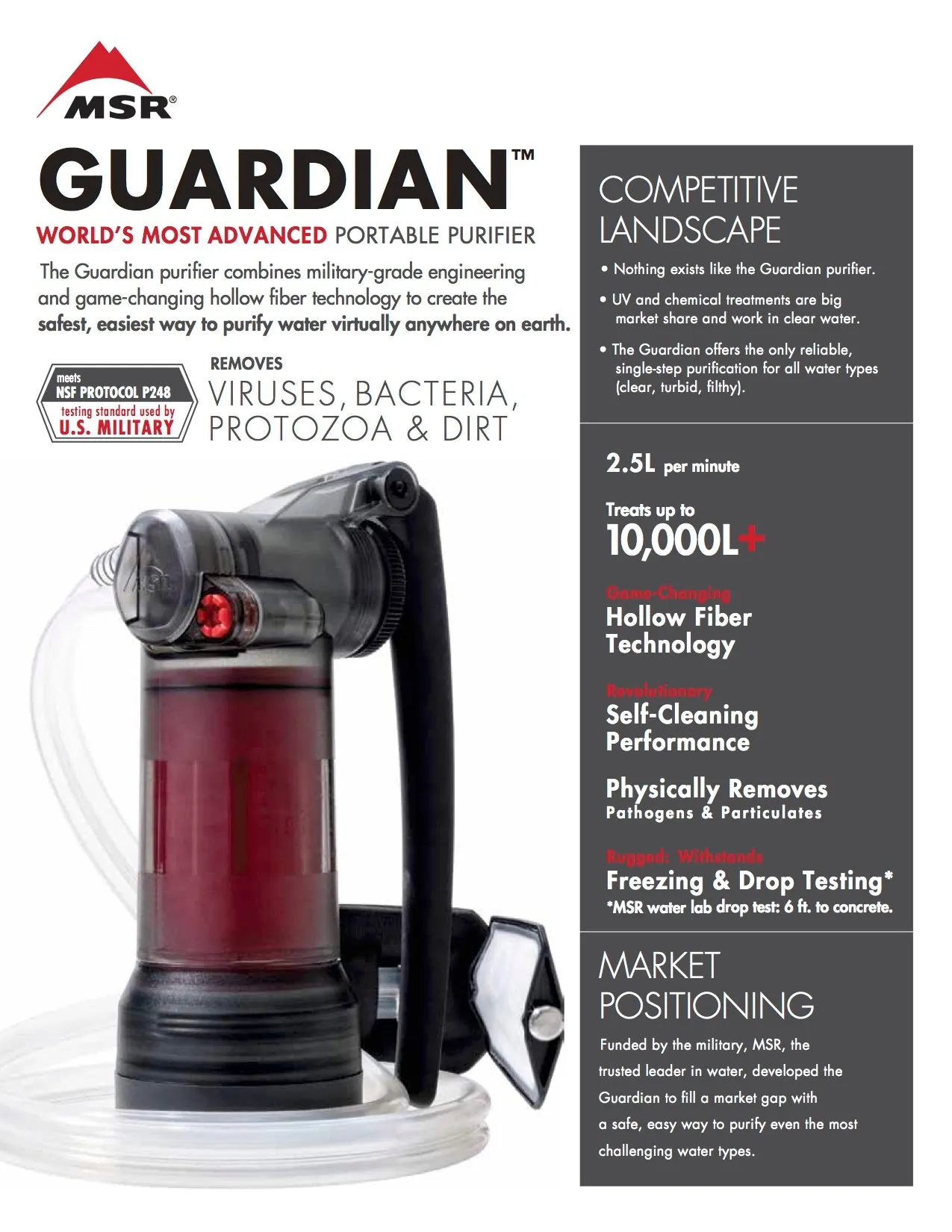 MSR Guardian Purifier Pump