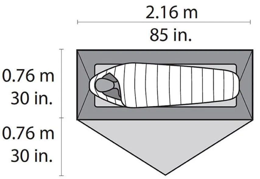 MSR Hubba NX 1 Person Tent