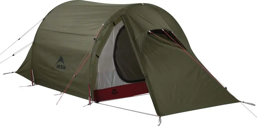 MSR Tindheim 2-Person Backpacking Tunnel Tent Green | Buy MSR Tindheim 2-Person Backpacking Tunnel Tent Green here | Outnorth