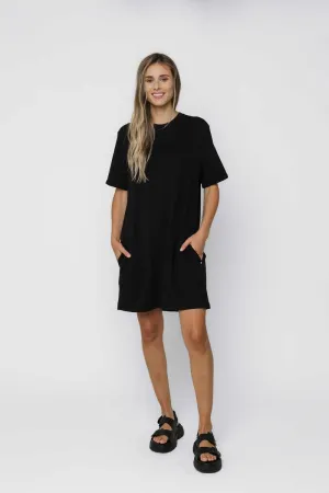 Nell Tee Dress - Black