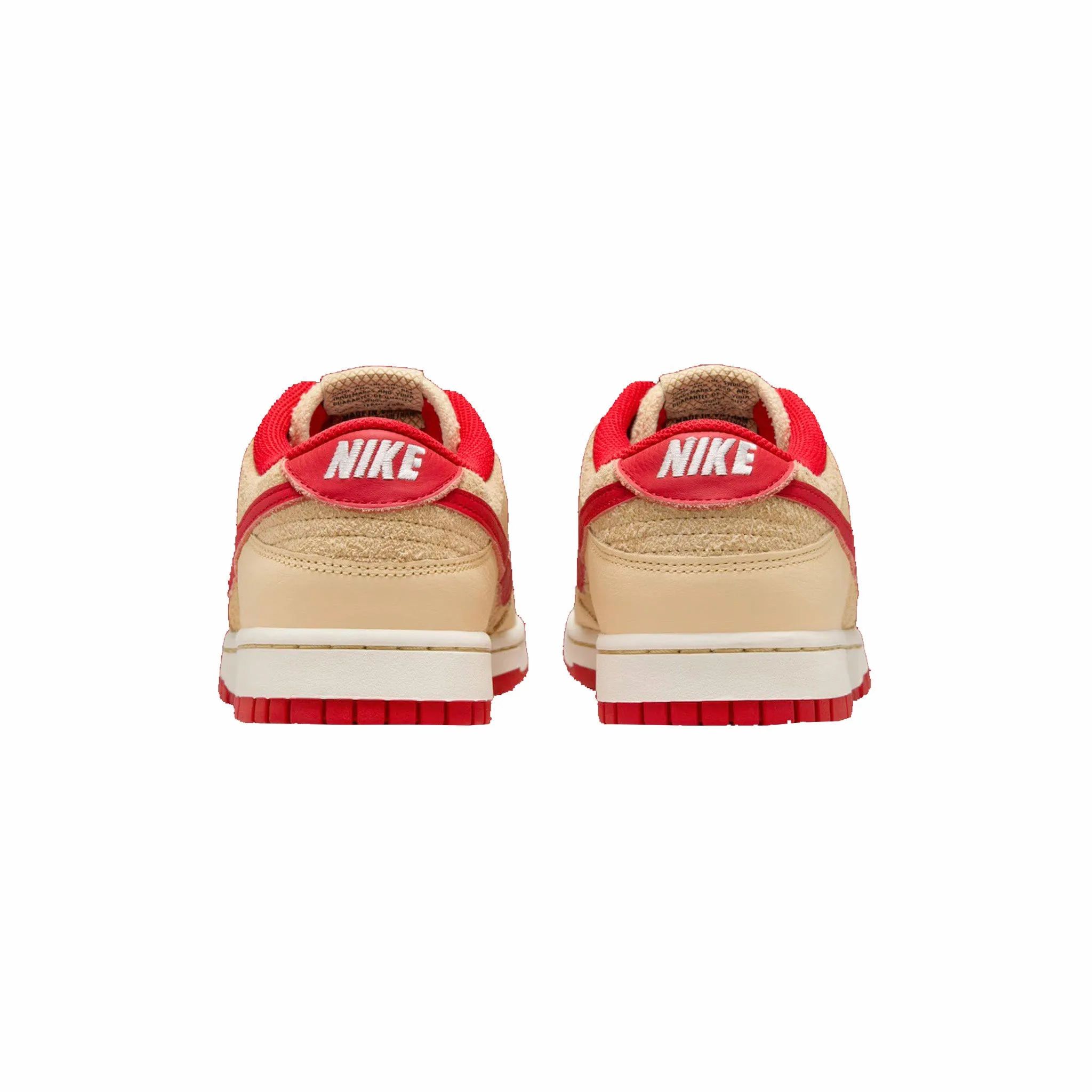 Nike Dunk Low Retro SE "Strawberry Waffle" (Pale Vanilla/University Red)