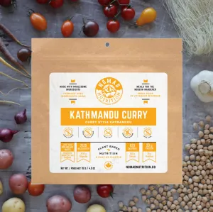 Nomad Nutrition - Kathmandu Curry - Plant-Based Dehydrated Meal - Single Pack