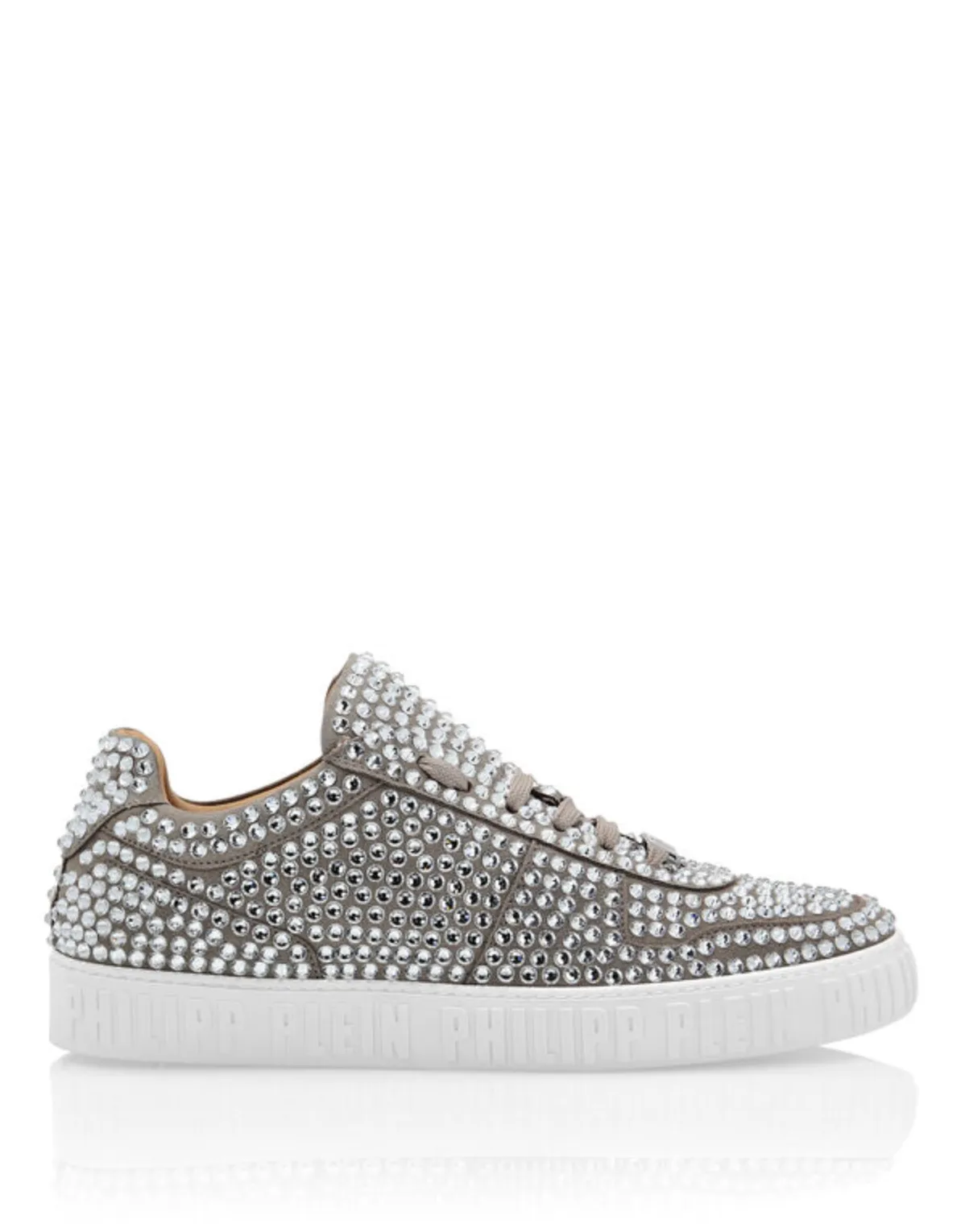 Philipp Plein Notorious Lo-Top With Crystals Shoes Size 43