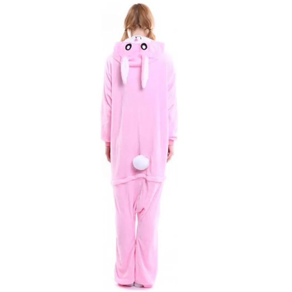 Pink Bunny Adult Onesie