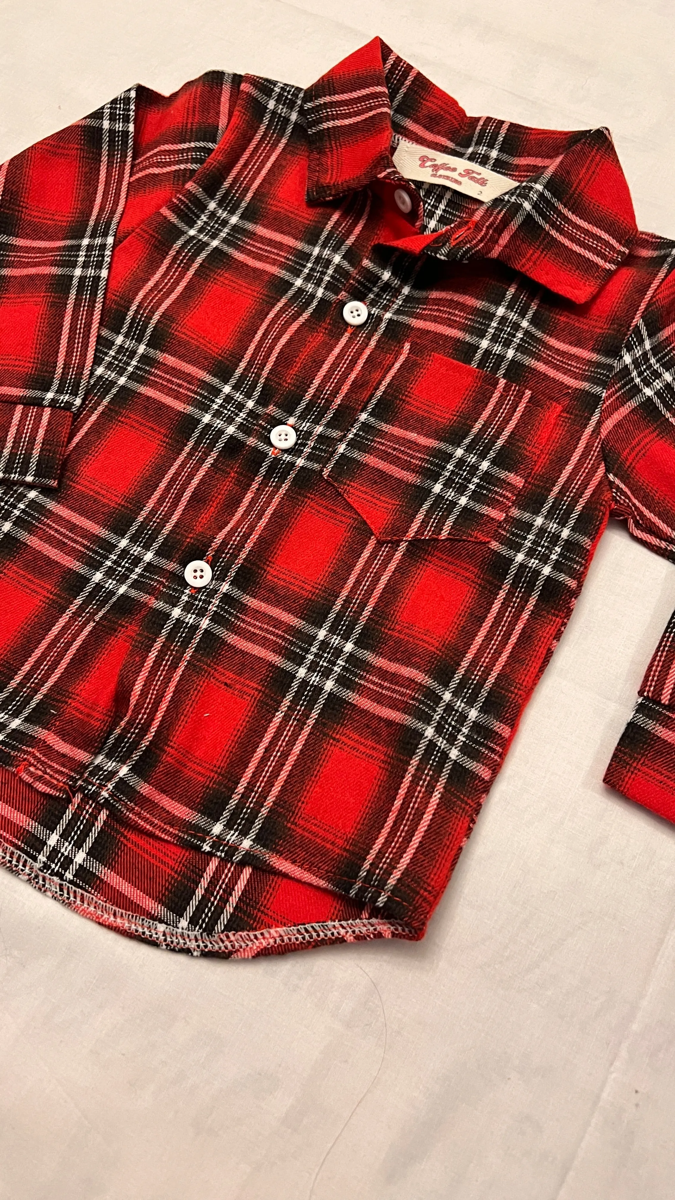 Plaid Attitude in Red