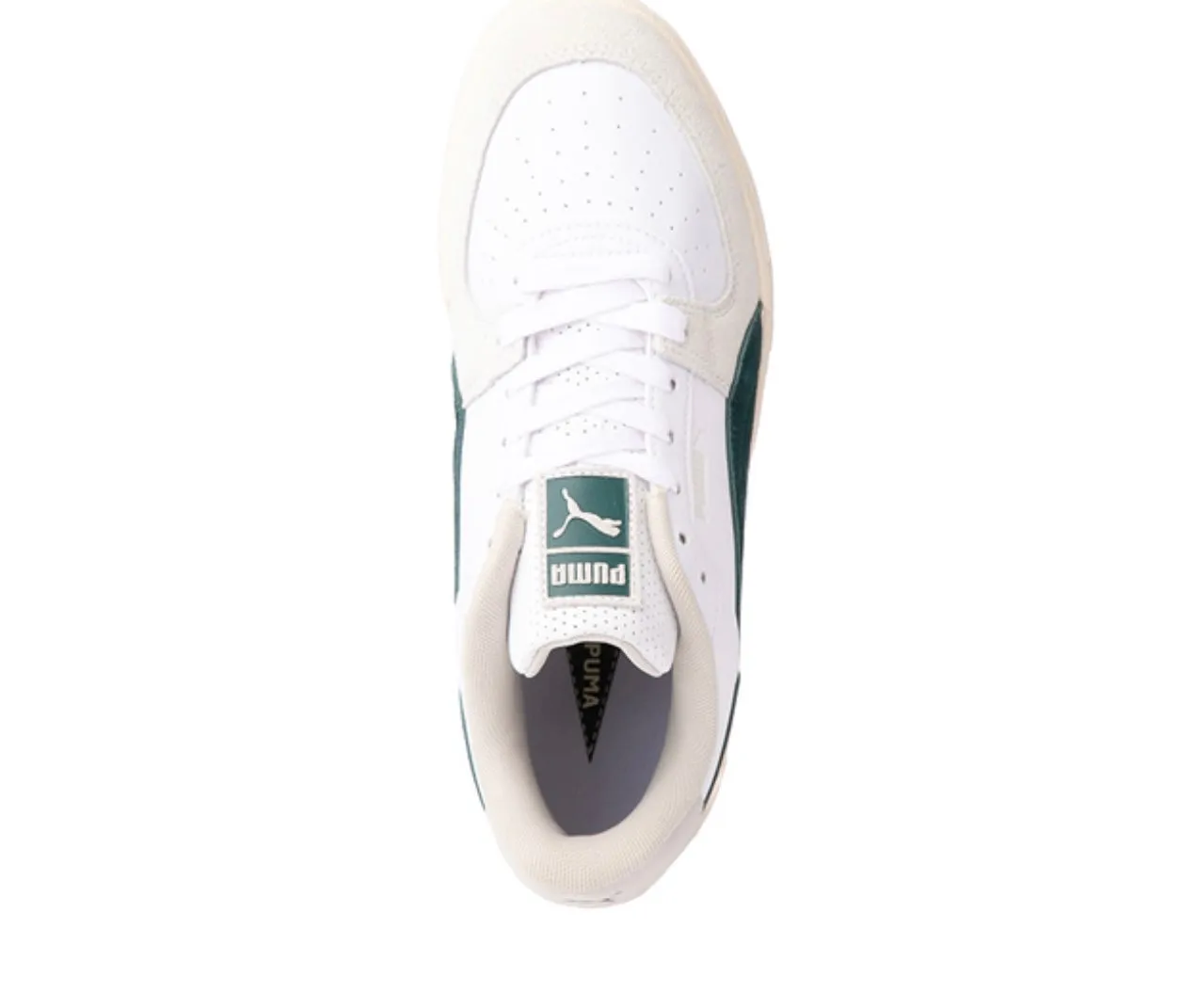 PUMA CA PRO IVY LEAGUE MEN -WHITE -VARSITY GREEN -WHISPER