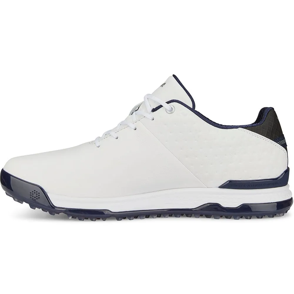 Puma PROADAPT ALPHACAT Leather Spikeless Shoes - White/Navy/For All Time Red