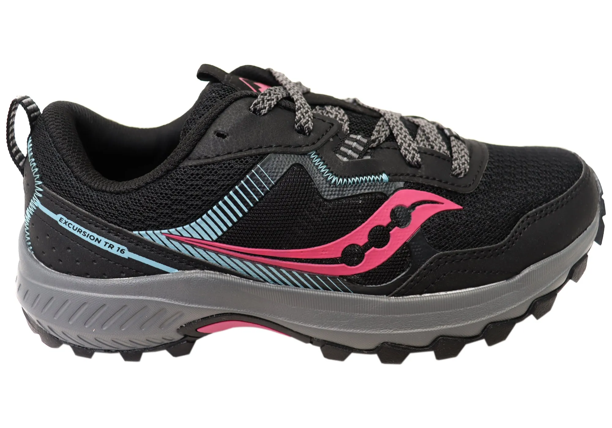 Saucony Womens Excursion TR16 Wide Fit Trail Running Shoes