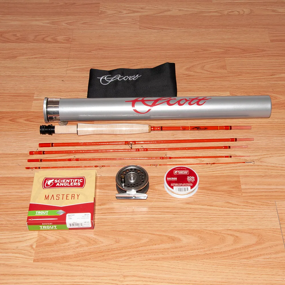 Scott F Series 723/5pc Fly Rod Outfit