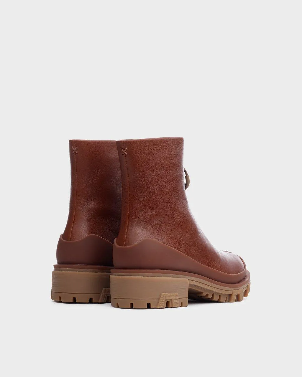 Shiloh Sport Zip Up Boot - Matter Brown