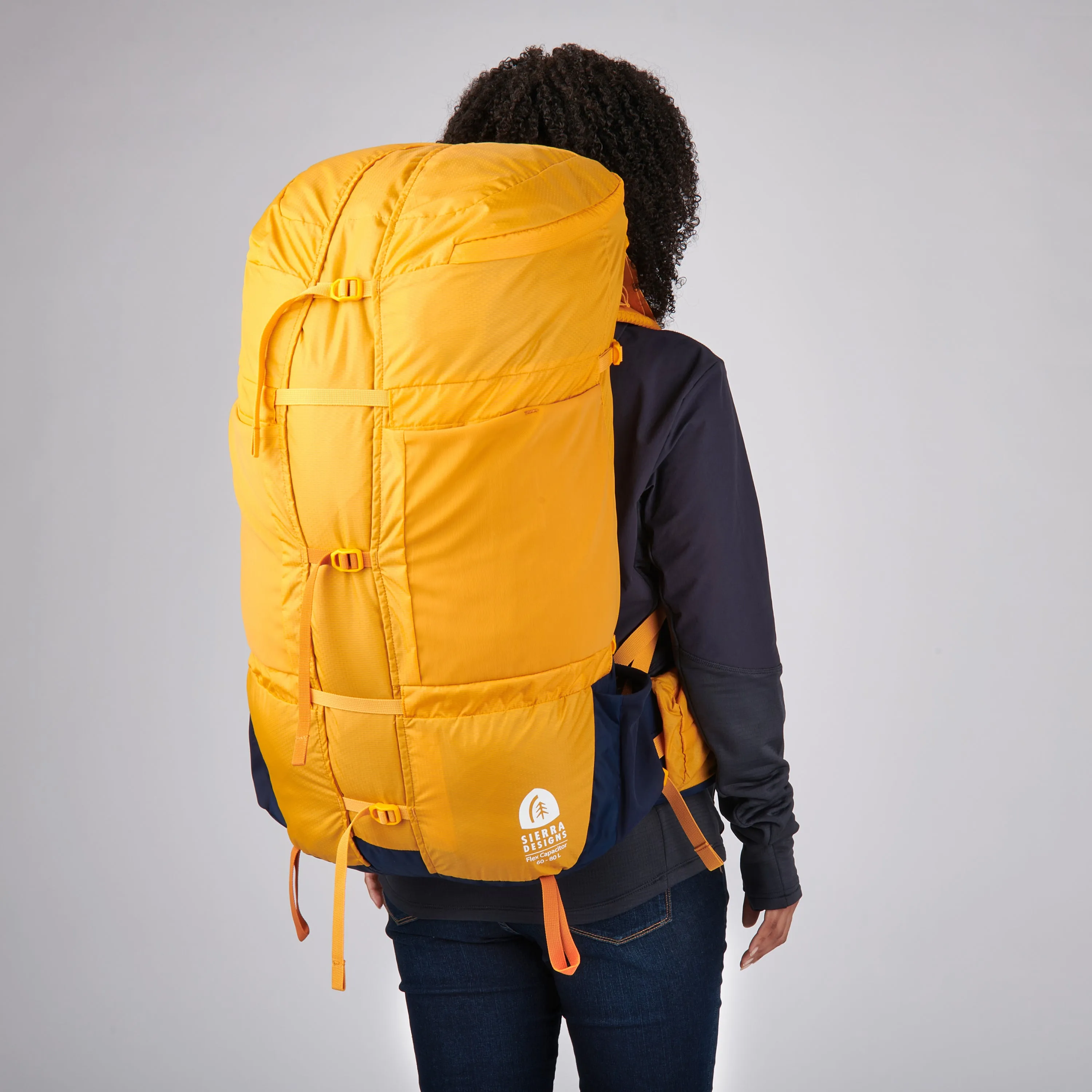 Sierra Designs Flex Capacitor 60L-80L Backpack With Waist Belt - Butterscotch