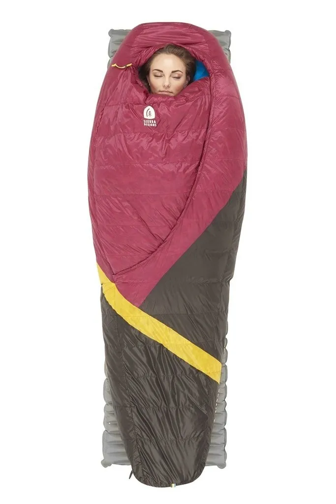 Sierra Designs Women's Cloud 20 / 800 Fill Zipperless Sleeping Bag