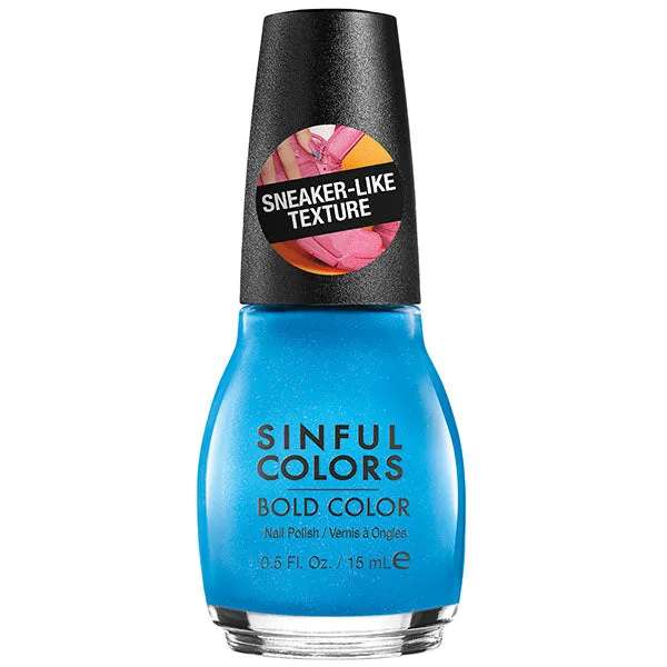 SINFULCOLORS - Sporty Brights Bold Color Nail Polish Double Time 2683 - 0.5 fl oz (15 ml)