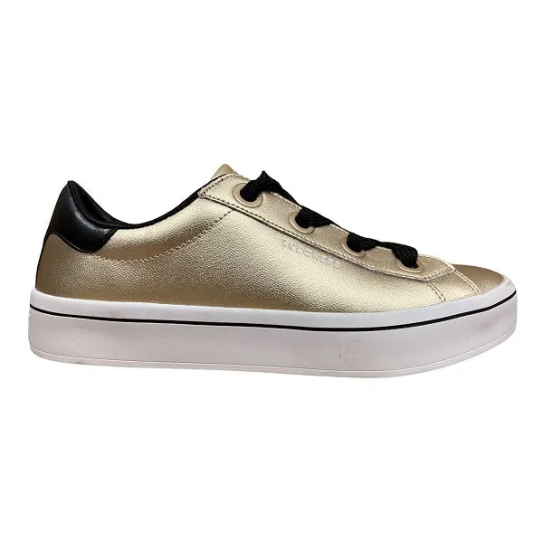 Skechers scarpa sneakers da donna Hi Lites Metallics Gold 957 GLD oro