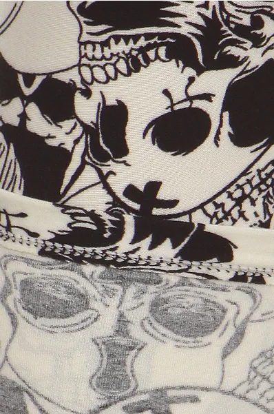 Skull Island Print Leggings