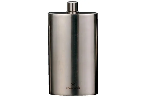 Snow Peak Titanium 6 fl oz. Flask - Large