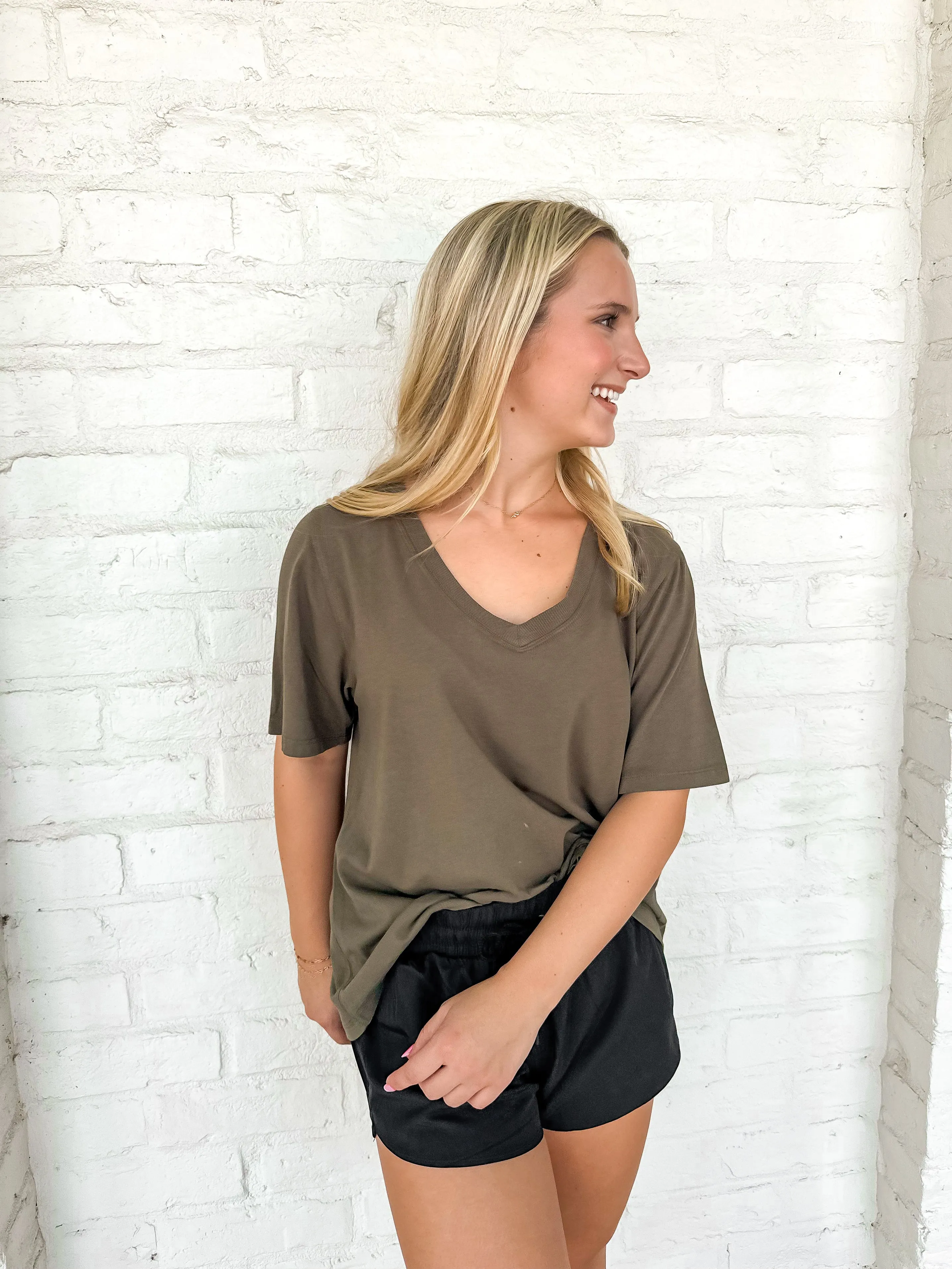 Soft & Comfy Top Ivy Green