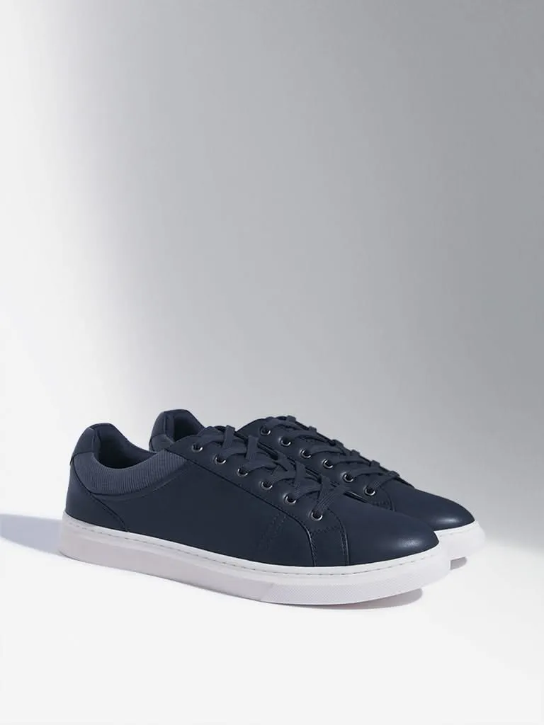 SOLEPLAY Navy Lace-Up Sneakers