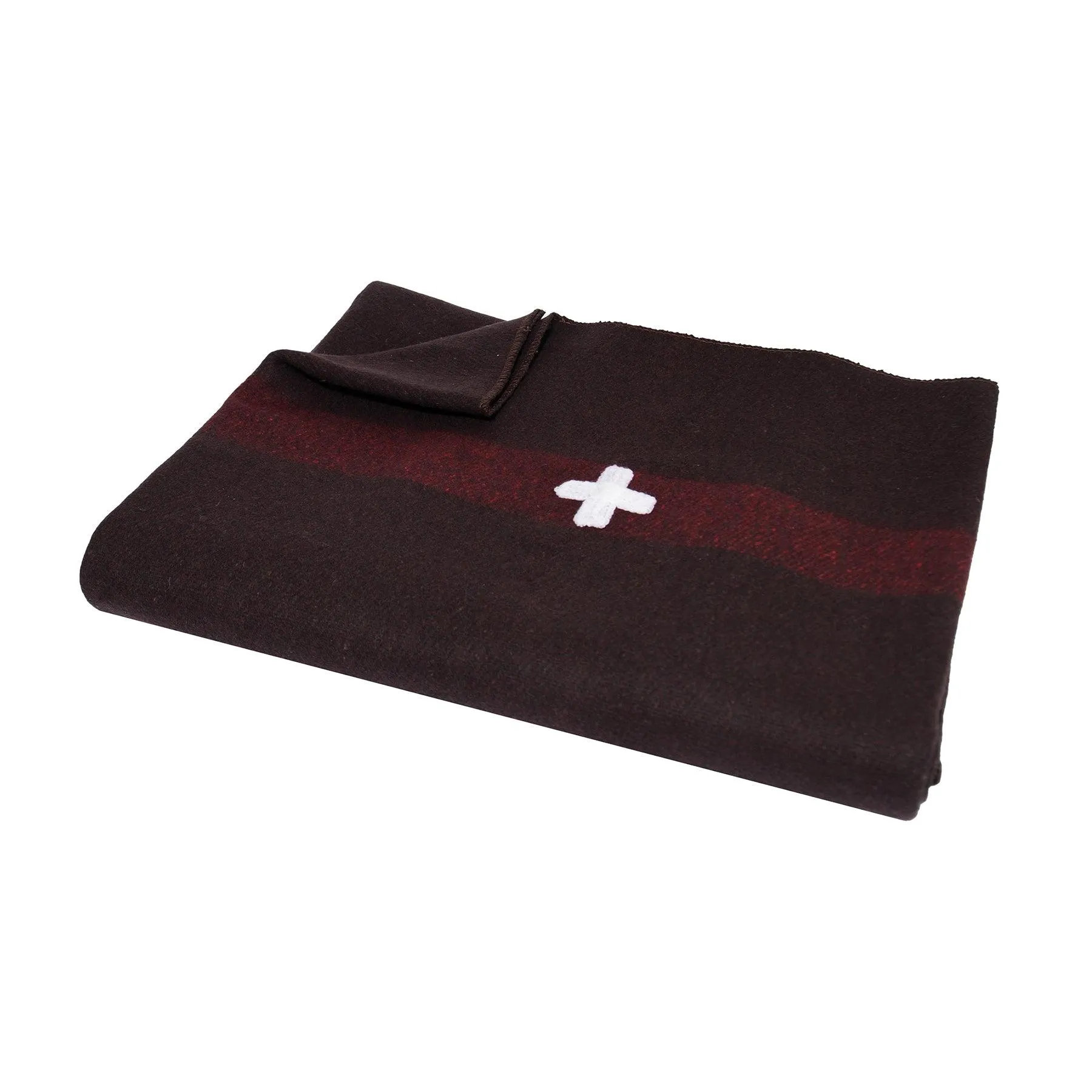 Swiss Army Wool Blanket With Cross