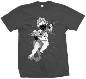 Tattooed Angel - Dark Grey T-Shirt