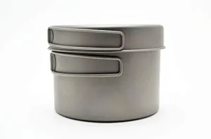 Titanium 1300ml Pot/Pan Set