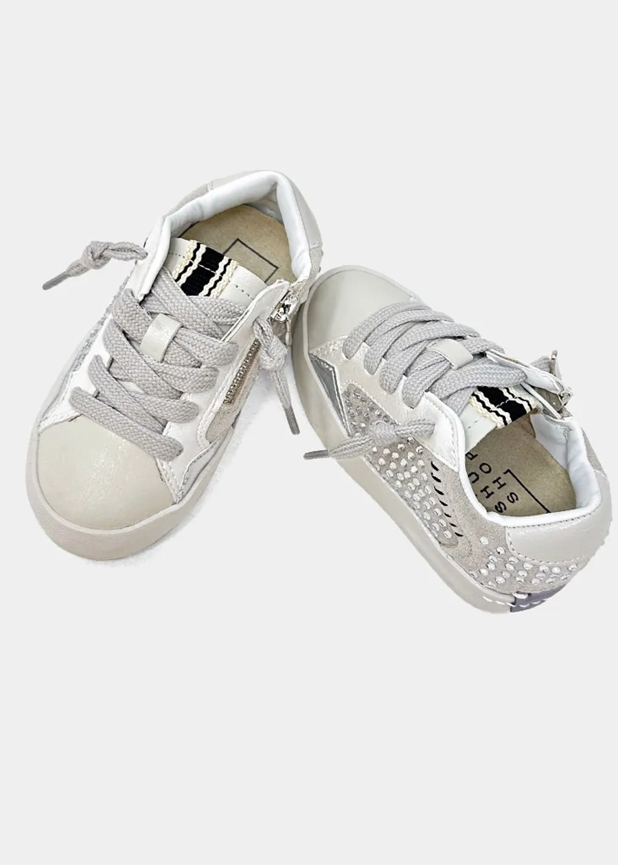 Toddler Ruby Sneakers-Light Grey