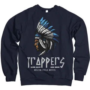 Trappers - Navy Blue Crewneck Sweatshirt