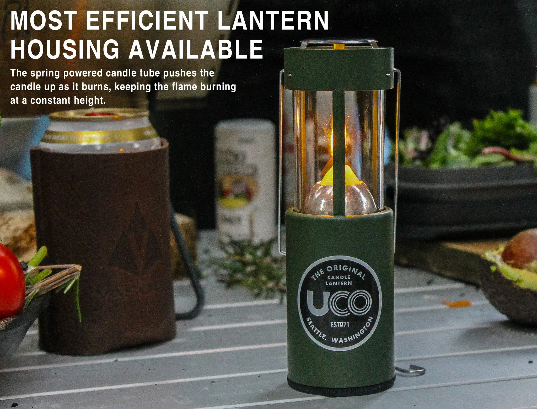 UCO Gear 9 Hour Original Candle Lantern Kit