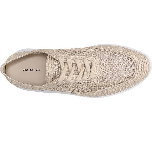 VIA SPIGA - MACRA RAFFIA SNEAKERS **FREE SHIPPING**