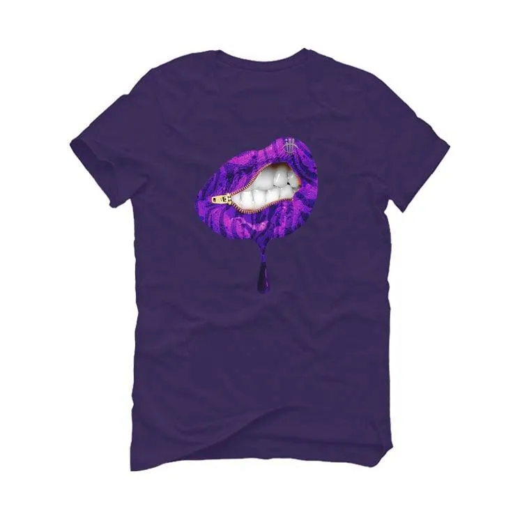 WOMEN'S DUNK LOW OG PURPLE PULSE Purple T-Shirt (LIPS UNSEALED)