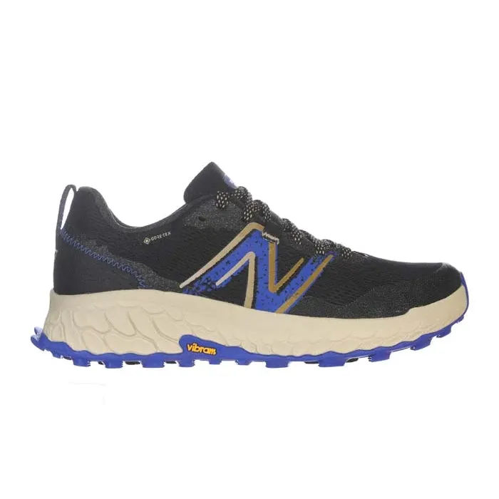 Womens New Balance Fresh Foam X Hierro v7 Gore-Tex in Black/Marine Blue