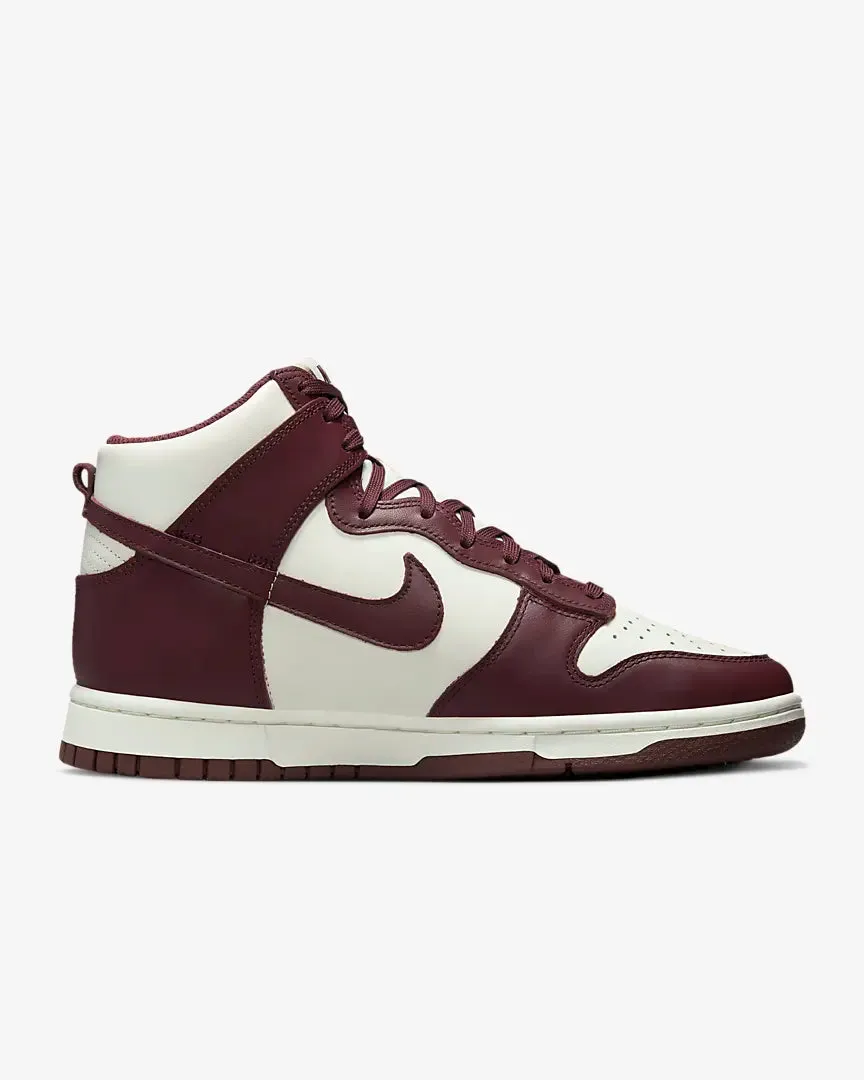 Women's Nike Dunk High Burgundy Crush DD1869-601