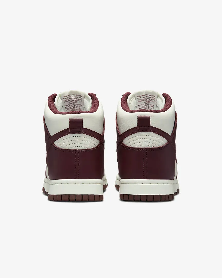 Women's Nike Dunk High Burgundy Crush DD1869-601