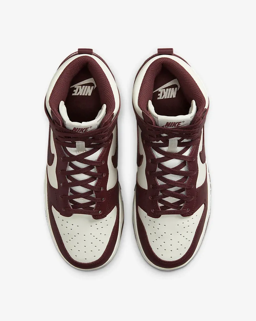 Women's Nike Dunk High Burgundy Crush DD1869-601