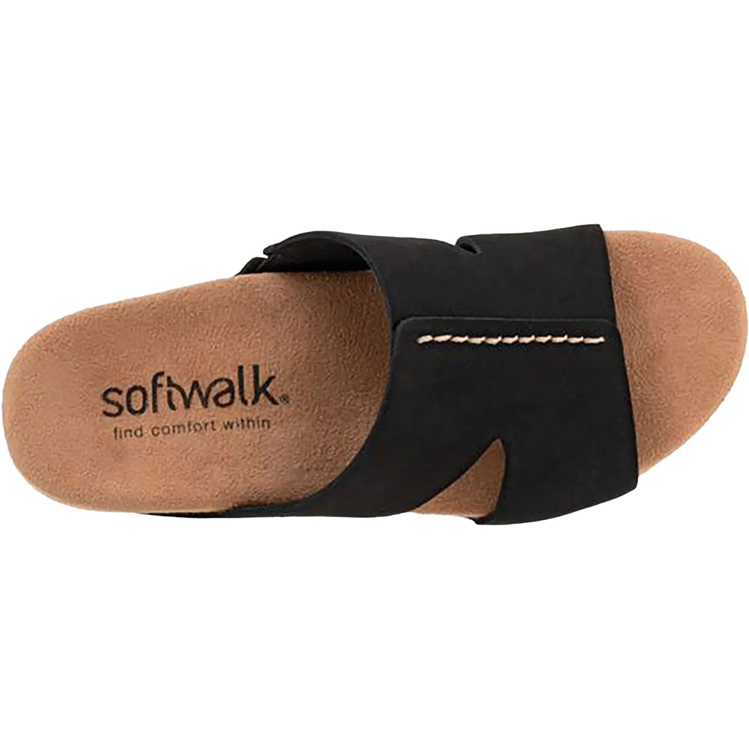 Women's Soft Walk Beverly Black Nubuck