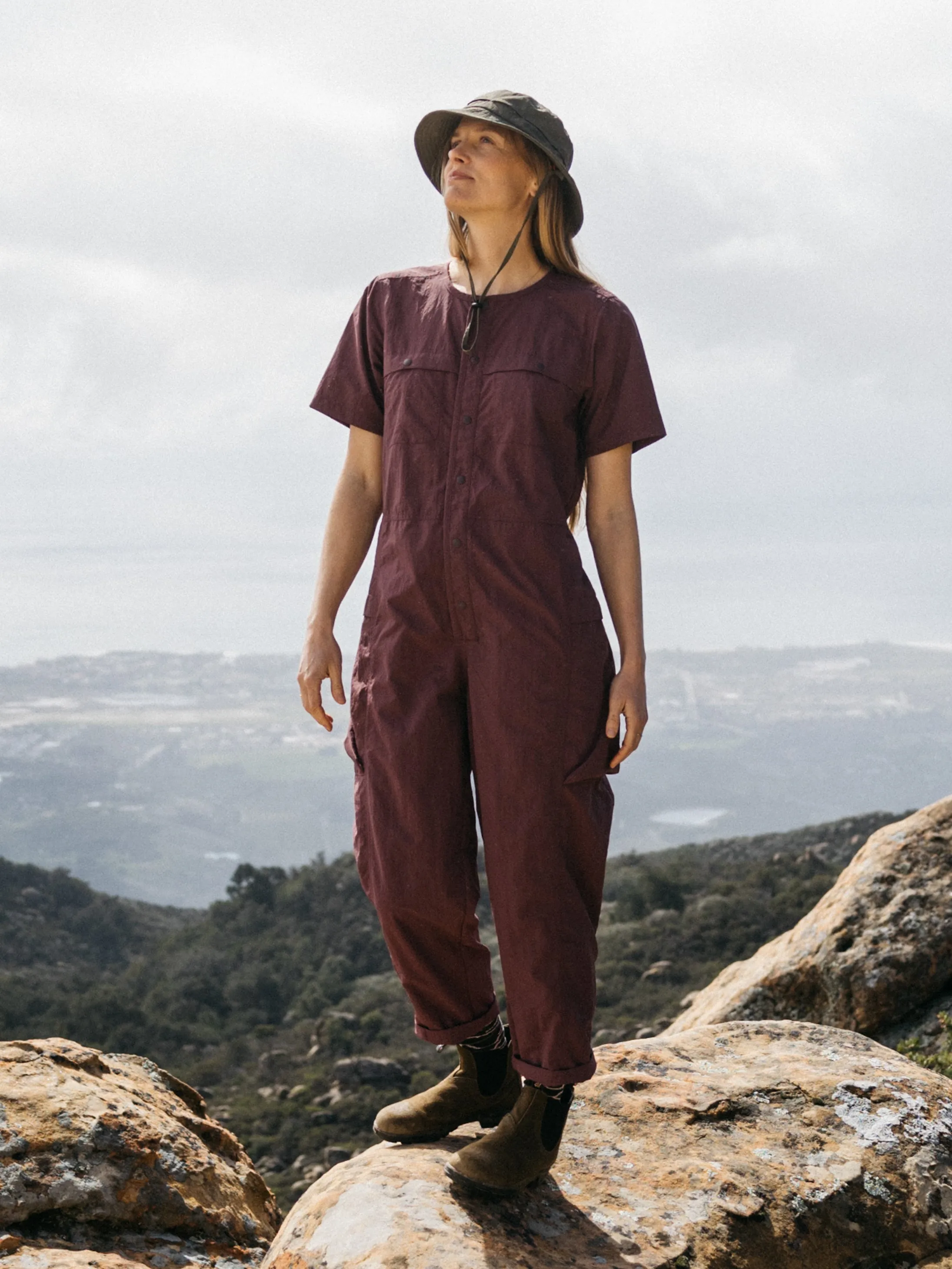 Women's Wander Short Sleeve Jumpsuit