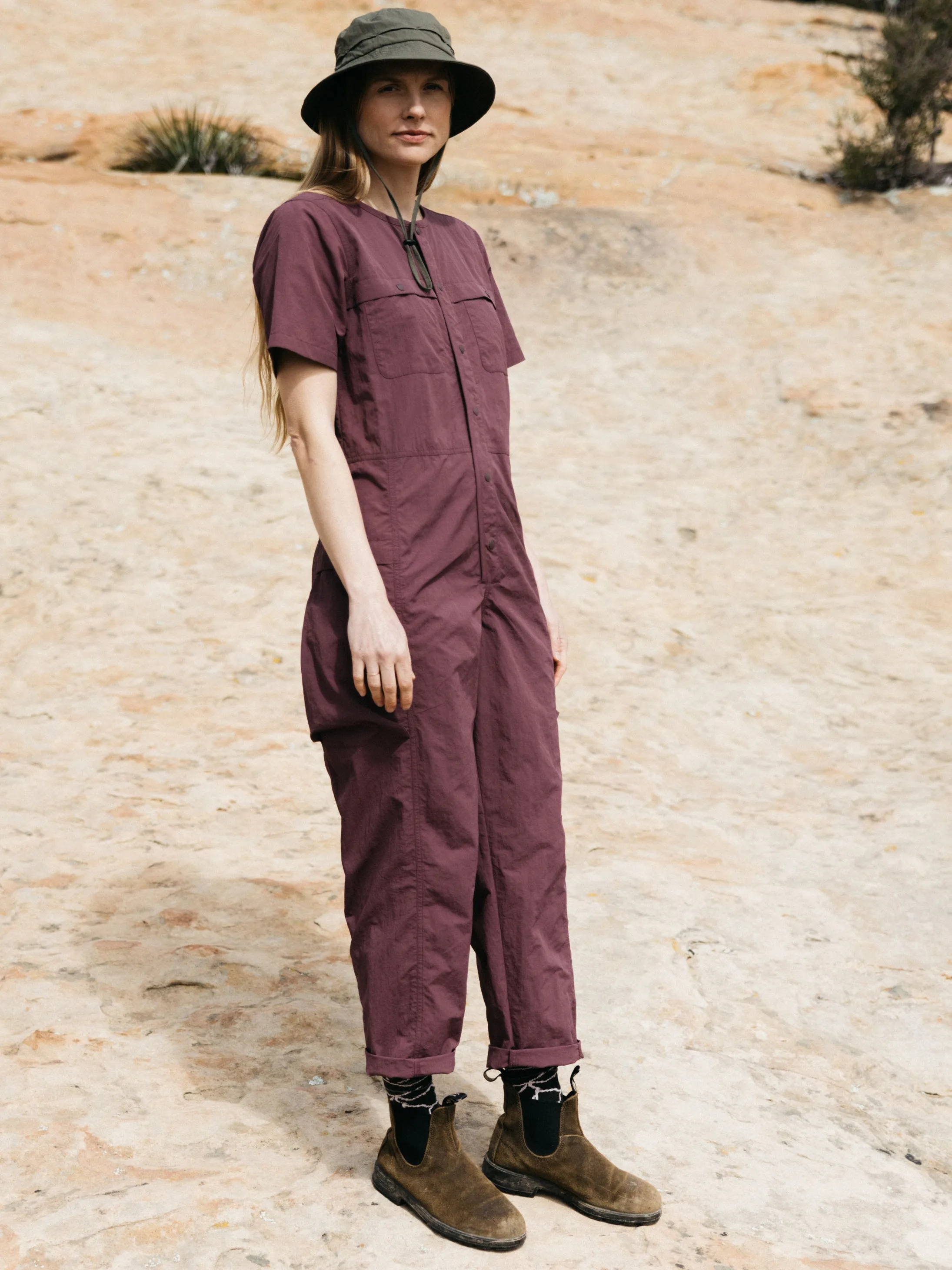 Women's Wander Short Sleeve Jumpsuit