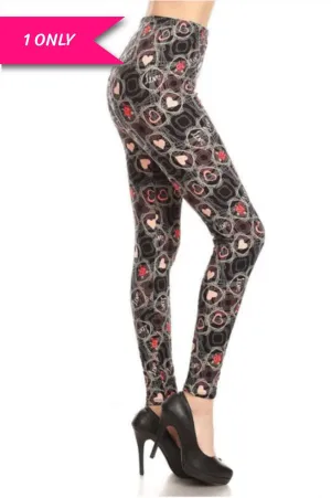 XOXO Print Legging