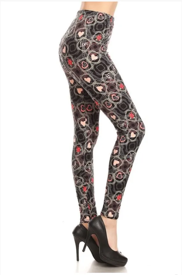 XOXO Print Legging