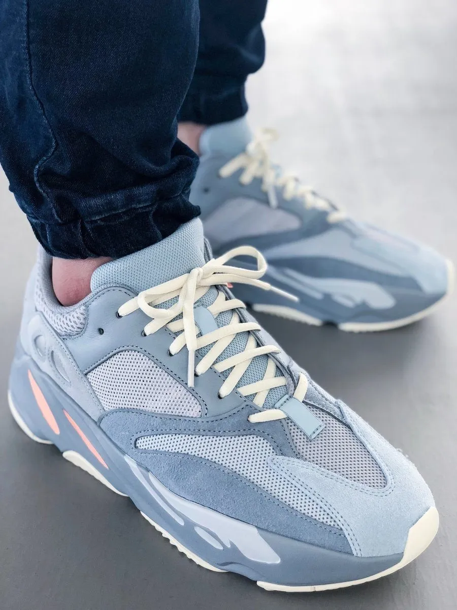 Yeezy 700 Laces Oval Laces - Cream Laces for Yeezy 700 V2 Cream / Inertia