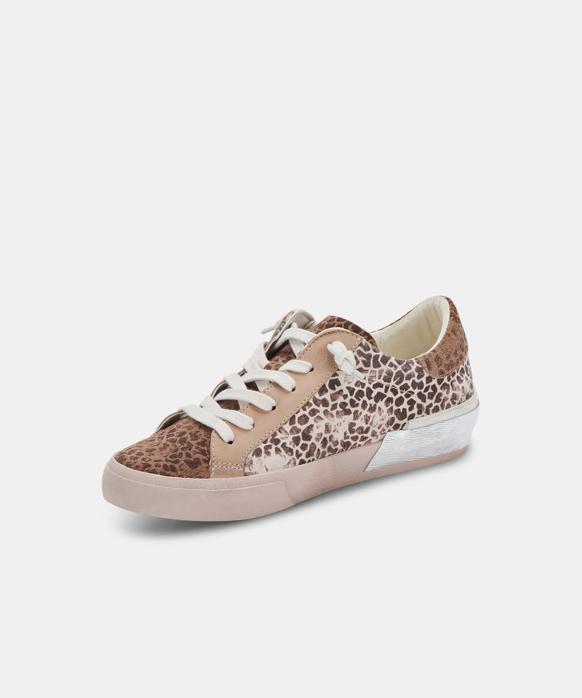 ZINA SNEAKERS LEOPARD MULTI DUSTED SUEDE